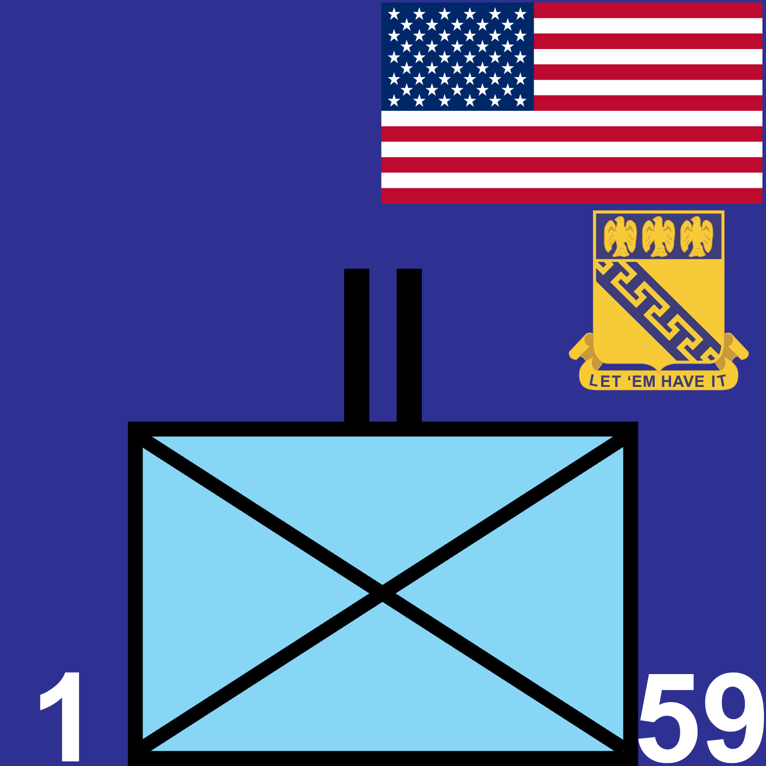 1st Battalion, 59th Infantry Regiment icon